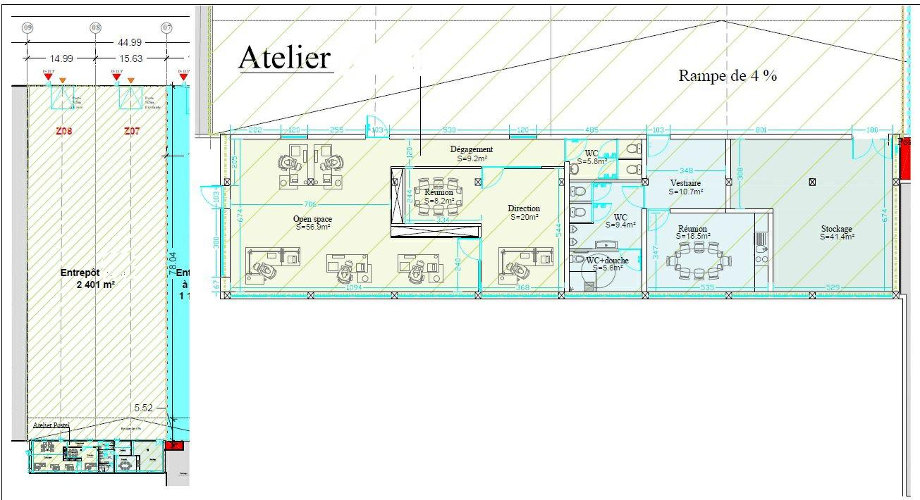 Local d'activité Le Grand-quevilly 2805m² Location local d'activité Le Grand-quevilly Seine-Maritime OLACT2422900 10